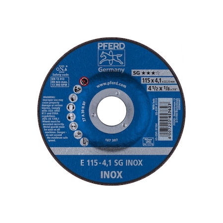 Grinding Wheel, 4-1/2