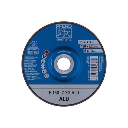 Grinding Wheel, Aluminum, T27, 6