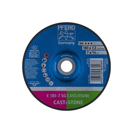 Grinding Wheel, Masonry, T27, 7