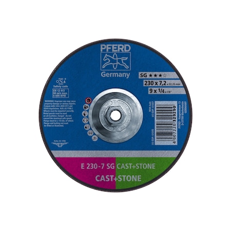 Grinding Wheel, Masonry, T27, 9