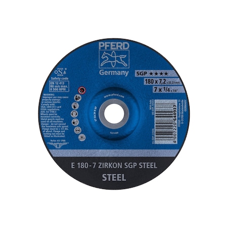Grinding Wheel, T27, 7