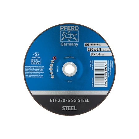 Grinding Wheel, Saucer, 9