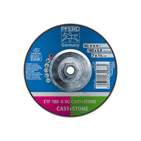 Grinding Wheel, Saucer, 7