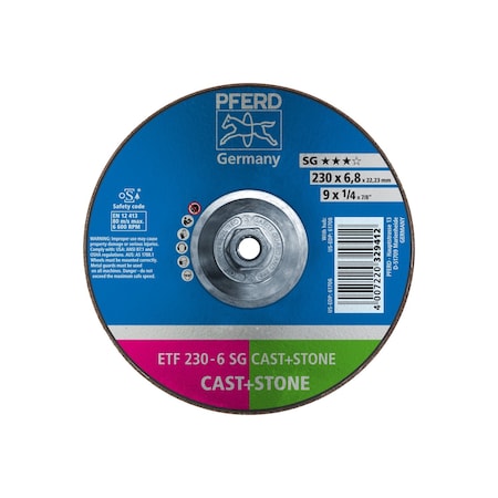 Grinding Wheel, Saucer, 9