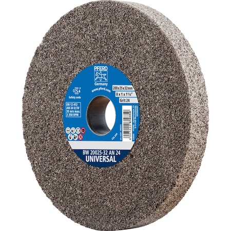 Vitrified Bench Wheel, UNIVERSAL, 8