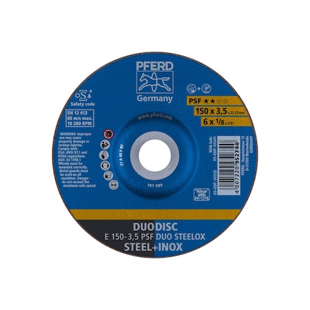 Duodisc Wheel, Type 27, 6