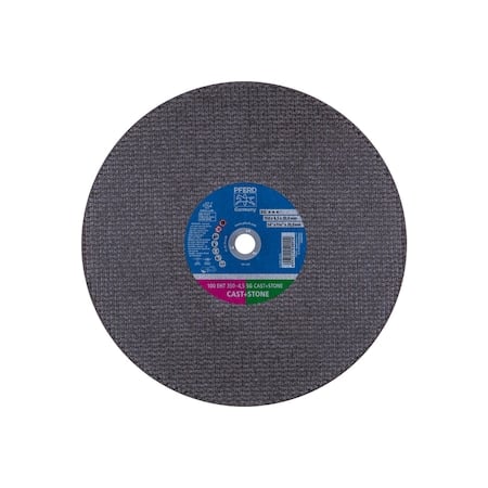 Abrasive Cut-Off Wheel, Type 1, 14 in Dia, 3/16 in Thick, 20 mm Arbor Hole Size, Aluminum Oxide MPN:64123