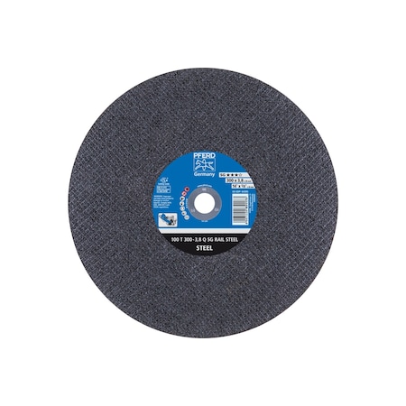 Abrasive Cut-Off Wheel, 12 in Dia, 1/8 in Thick, 20 mm Arbor Hole Size, Aluminum oxide A, 24 Grit MPN:64395