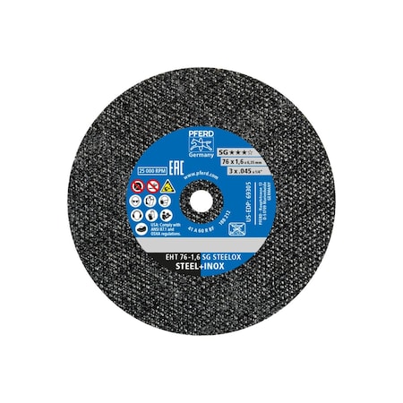 Cut Off Wheel, A36, T1, 3