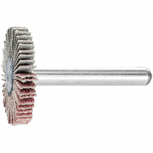 Mounted Flap Wheel: 1-3/16