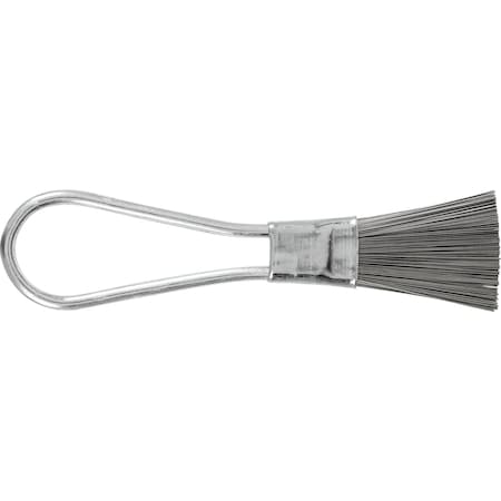 Loop Hdl Metal Chip, SS, 1-5/8