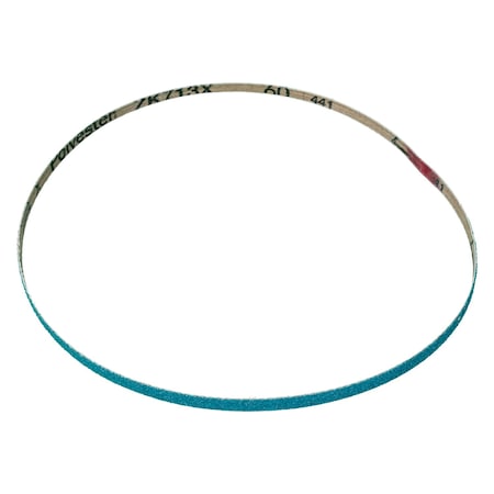 Coated Belt, Zirc, 1/4