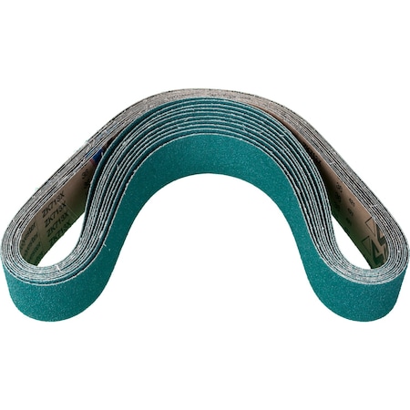 Coated Belt, Zirc, 2-1/2