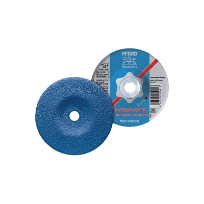 Cc-Grind-Solid 4-1/2 X 7/8 Stainless / Inox MPN:61215