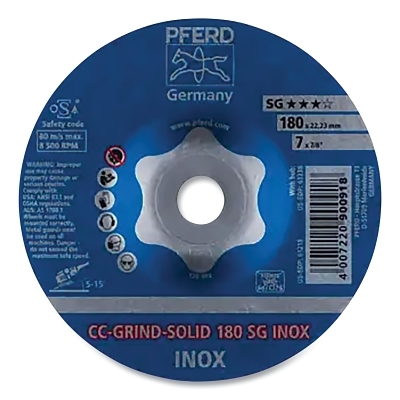 Cc-Grind-Solid 7 X 7/8 Stainless / Inox MPN:61218