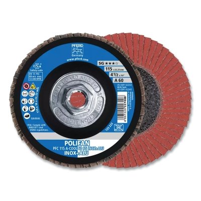 4-1/2 X 5/8-11 Polifan Sg A-Cool Conical 60G MPN:62242