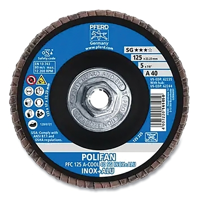 5 X 5/8-11 Polifan Sg A-Cool Conical 40G MPN:62244