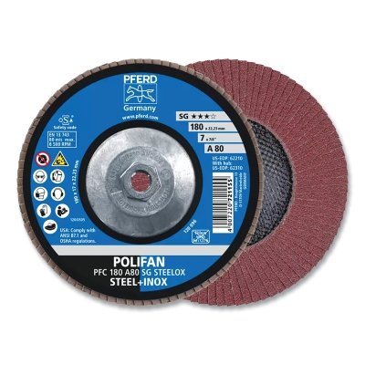 7 X 5/8-11 Polifan Sg Alu Ox Conical 80G MPN:62310