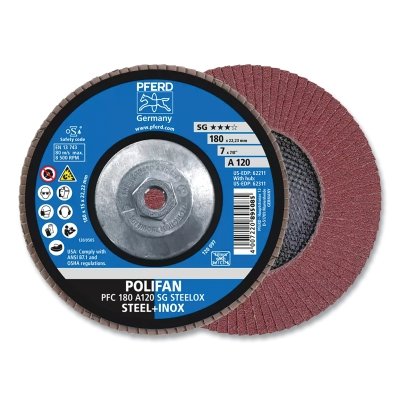 7 X 5/8-11 Polifan Sg Alu Ox Conical 120G MPN:62311