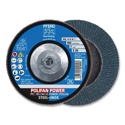 7 X 5/8-11 Polifan Sg Zirc Conical 40G MPN:62328