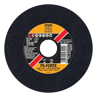 4-1/2 X .040 X 7/8 T1 C/O Whl A60 P Psf Steel MPN:69945