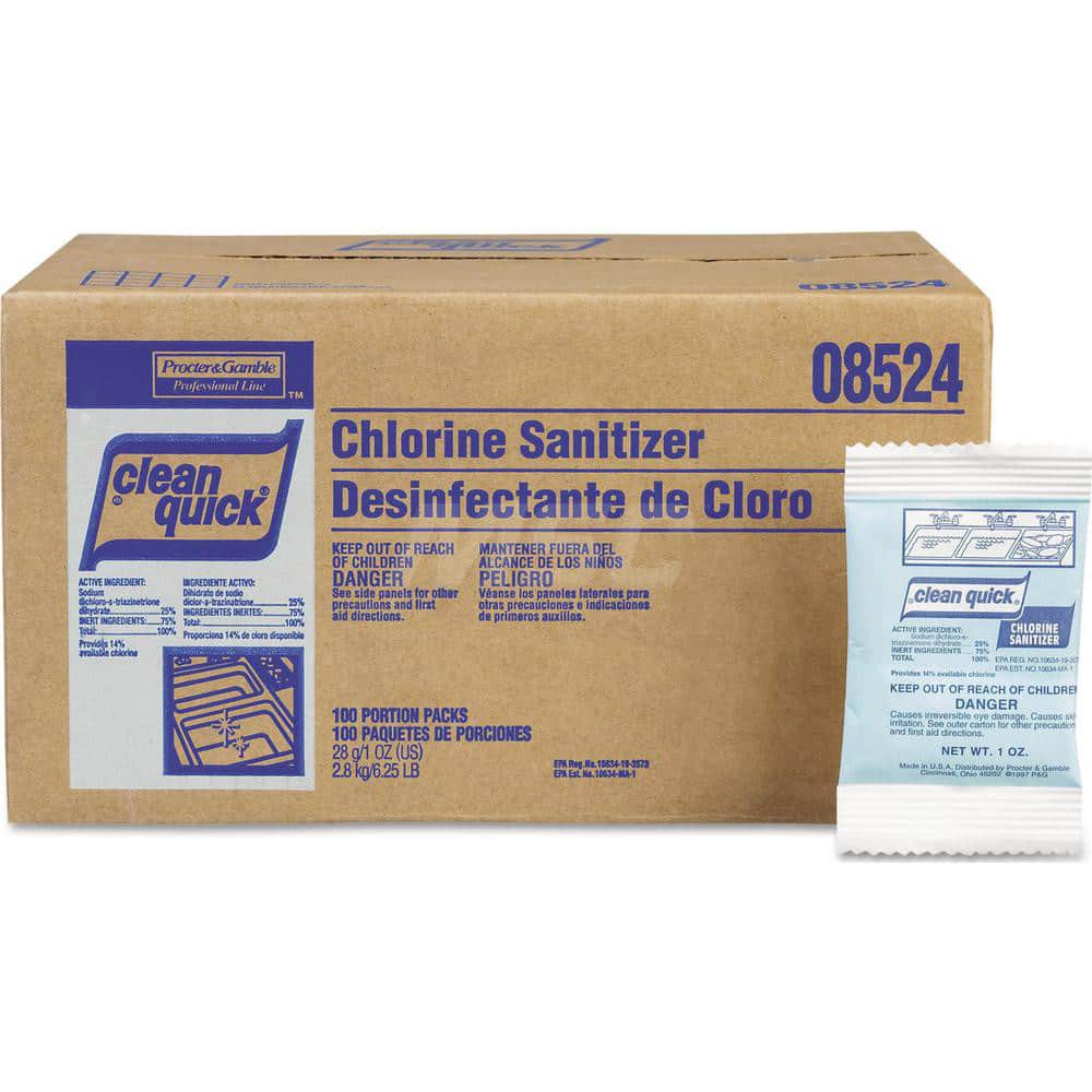 Glass Cleaners, Container Type: Packet , Solution Type: Ready to Use , Container Size: 1 oz , Scent: Chlorine , Concentrated: No  MPN:PGC02584