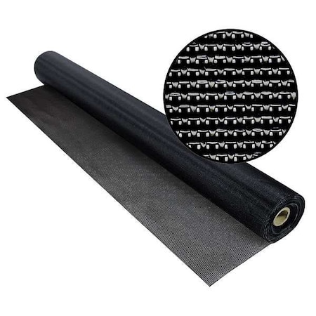 Replacement Screen, Polyester, 48 in W, 100 ft L, 0.025 in Wire Dia, Black MPN:3004167