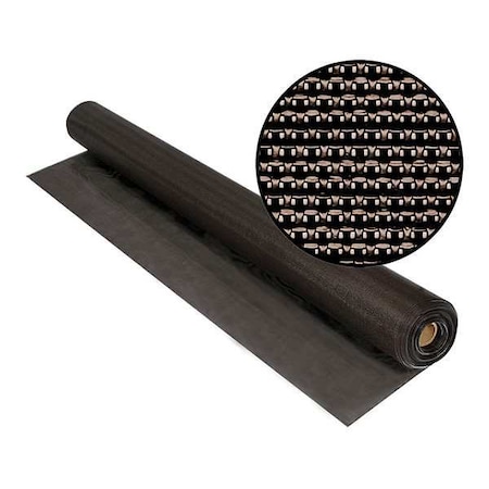 Replacement Screen, Polyester, 48 in W, 100 ft L, 0.025 in Wire Dia, Brown MPN:3004174