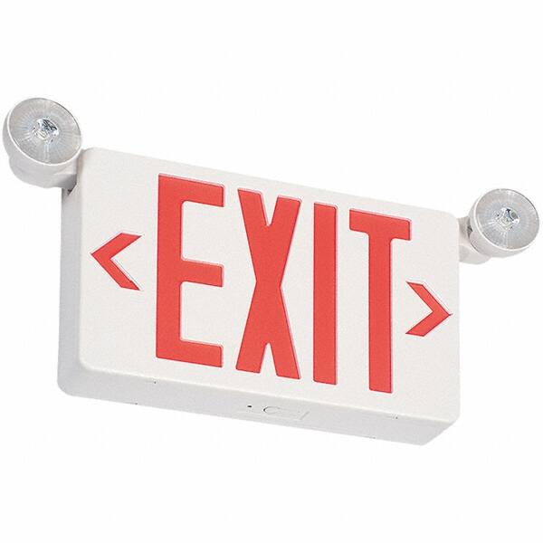 2 Face Direct Mount LED Combination Exit Signs MPN:912401289503
