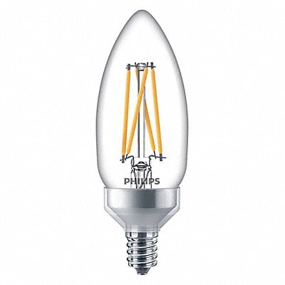 LED Bulb B11 2200 to 2700K 300 lm 3.3W MPN:3.3B11/PER/927-922/CL/G/E12/WGX 1FB T20