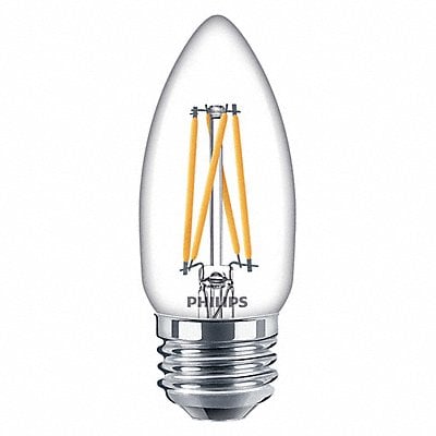 LED Bulb B11 2200 to 2700K 500 lm 5.5W MPN:5.5B11/PER/927-922/CL/G/E26/WGX 1FB T20