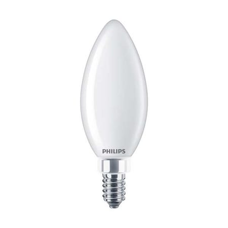 LED, 5 W, B11, Candelabra Screw (E12) MPN:5B11/PER/CRI95WG/FR/G/E12/WGD 1CT T20