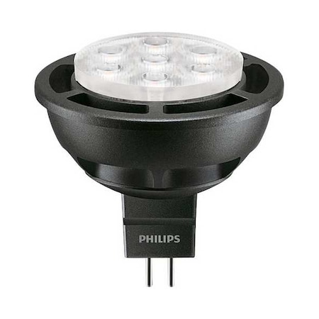 LED Lamp, MR16, 6.5W, 2700K, 35deg., GU5.3 MPN:6.5MR16/F35/2700-2200 DIM 12V