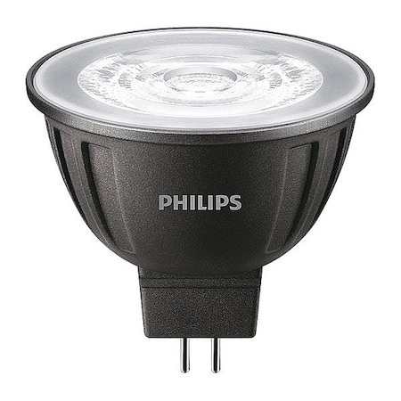 LED Lamp, 35 deg. Angle, 3000K Color Temp. MPN:7MR16/LED/830/F35/DIM 12V 10/1FB