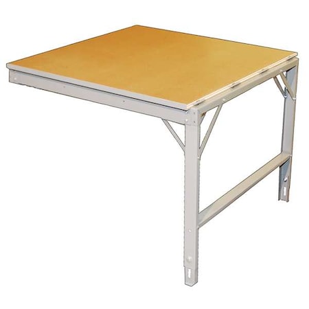 Adj Work Table Add-On, Prtclbrd, 60
