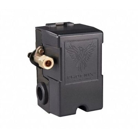 AirCompressSwtch, Auto/Off, DPST, 45-175psi MPN:69MB9LY