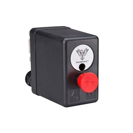 AirCompressSwtch, Auto/Off, DPST, 35-150psi MPN:PM4VAA