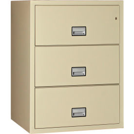 Phoenix Safe 3 Drawer Lateral File Cabinet Letter & Legal Size 31