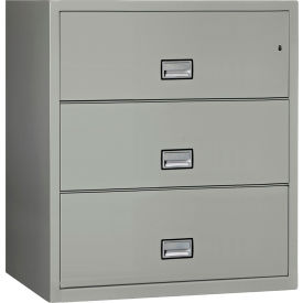 Phoenix Safe 3 Drawer Lateral File Cabinet Letter & Legal Size 38