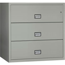 Phoenix Safe 3 Drawer Lateral File Cabinet Letter & Legal Size 44