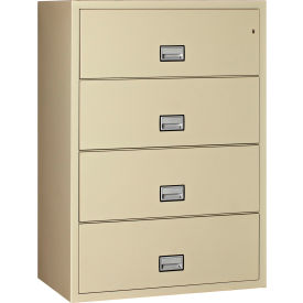 Phoenix Safe 4 Drawer Lateral File Cabinet Letter & Legal Size 38