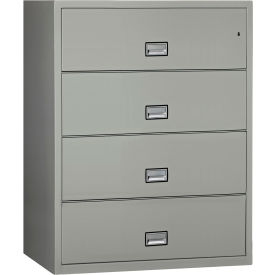Phoenix Safe 4 Drawer Lateral File Cabinet Letter & Legal Size 44