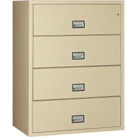 Phoenix Safe 4 Drawer Lateral File Cabinet Letter & Legal Size 44