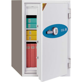 Phoenix Safe Fire Fighter 2-Hour Digital Fire & Water Resistant Safe 4.56 cu ft Off-White Steel 505