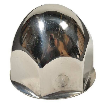Lug Nut Cover, 1 5/8 In, Stainless Steel MPN:PN6256LNC