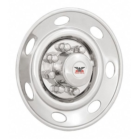 Simulator Axle Set, Trailr, Sngl Wheel, 16