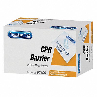 CPR Barrier Adult Box PK10 MPN:92100