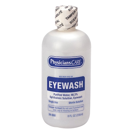Personal Eye Wash Bottle, 8 oz. MPN:24-050