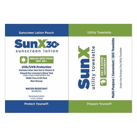 Sunscreen Lotion, PK300 MPN:18-430