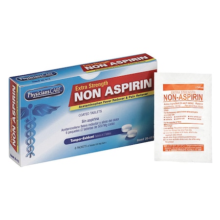 Non-Aspirin, Tablet, 6 x 2, 500mg MPN:20-412